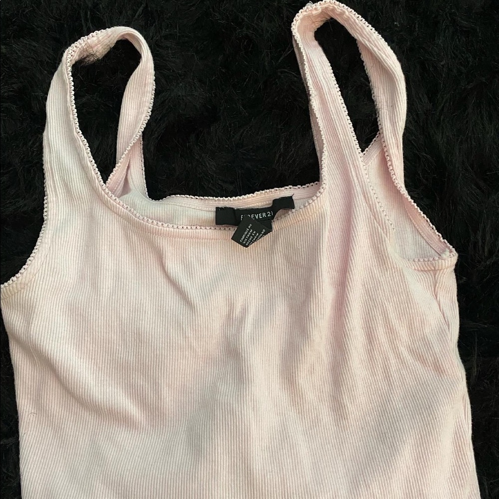 Pink forever 21 crop top